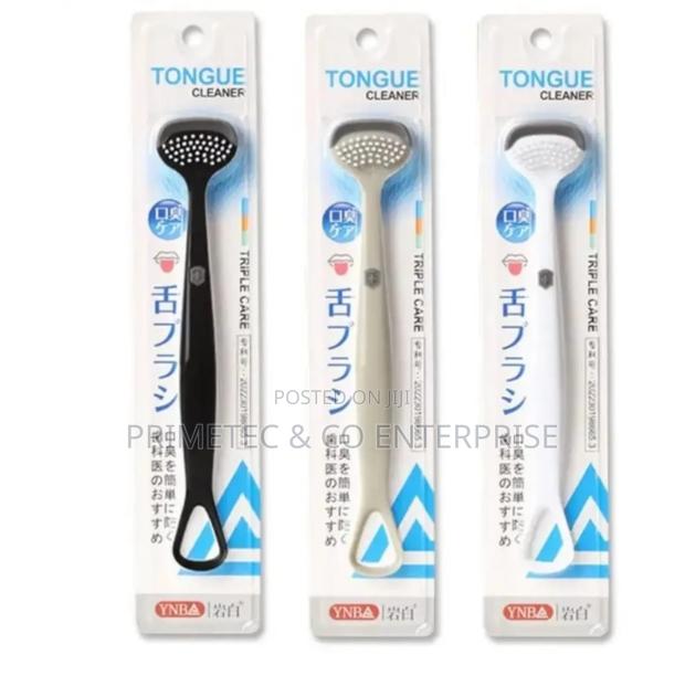 Silicone Scraper of the Tongue Double Side. - main view