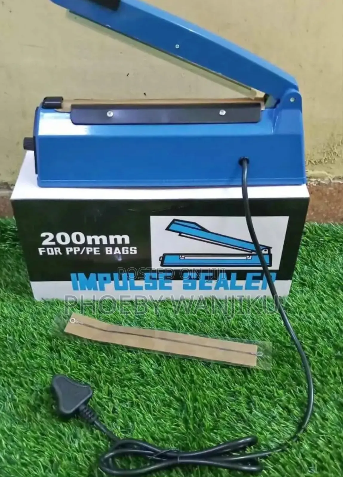Impulse Sealer Machine/200mm Plastic Sealing Machine