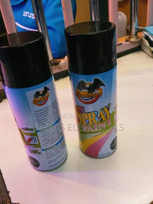 Spray Paints Black