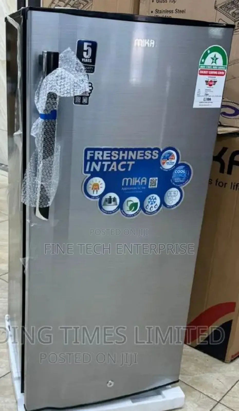 150 Litres Mika Single Door Refrigerator