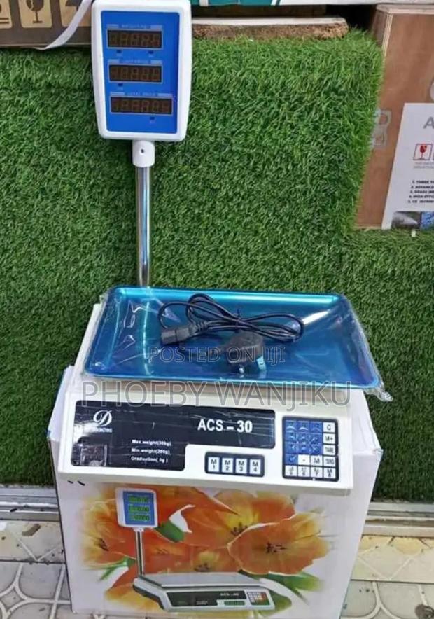 Improved Acs 30 Digital Weighing Scale Upto 30kgs - main view