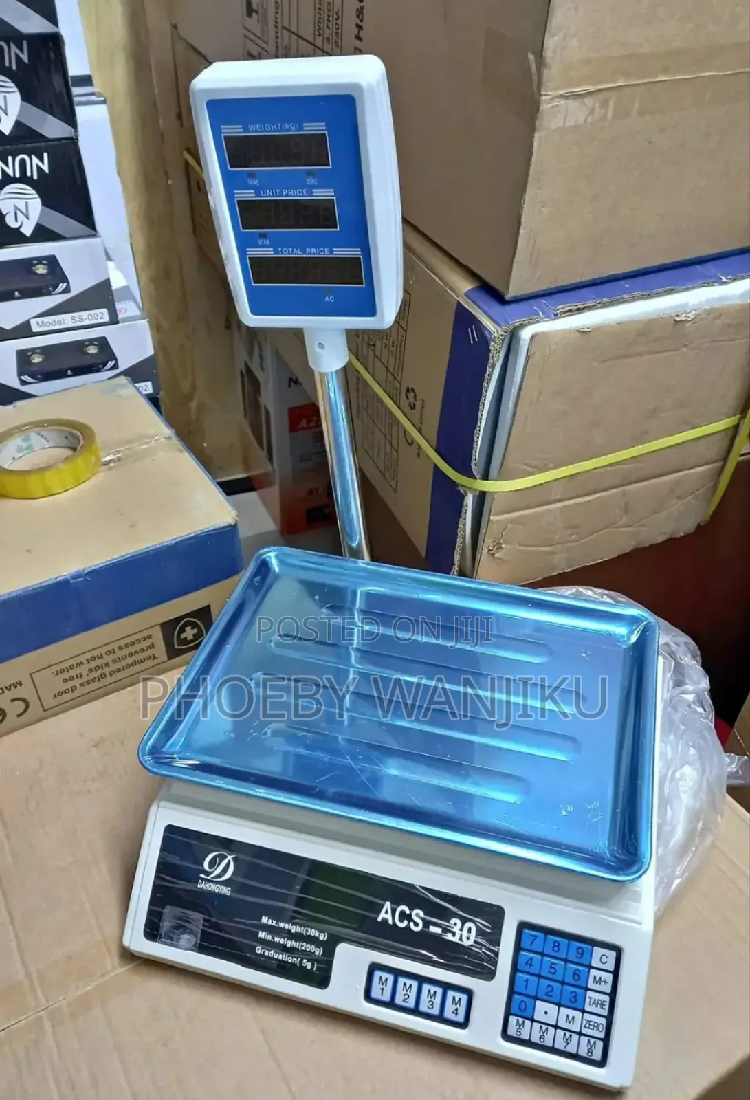 Digital Scale/Acs 30 Weighing Scale With Arm