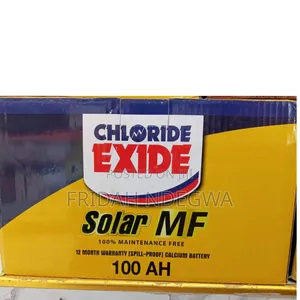 *Chloride 100ah Solar Battery