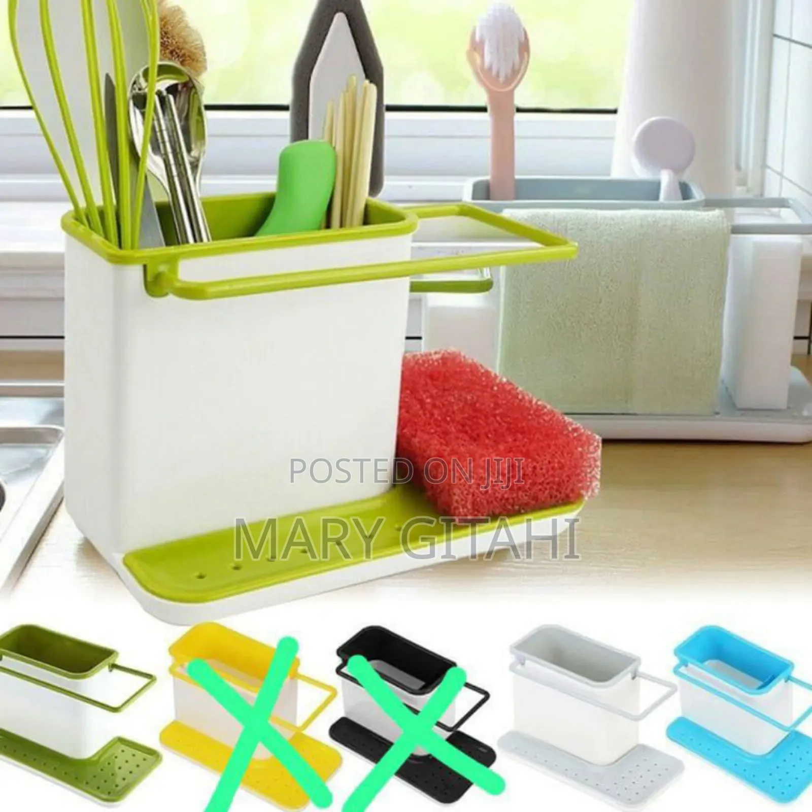 *3 in 1 Kitchen Sink Organizer