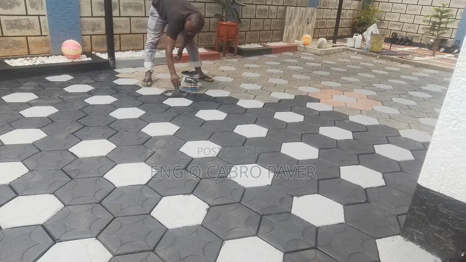 Cabros Pavers Work