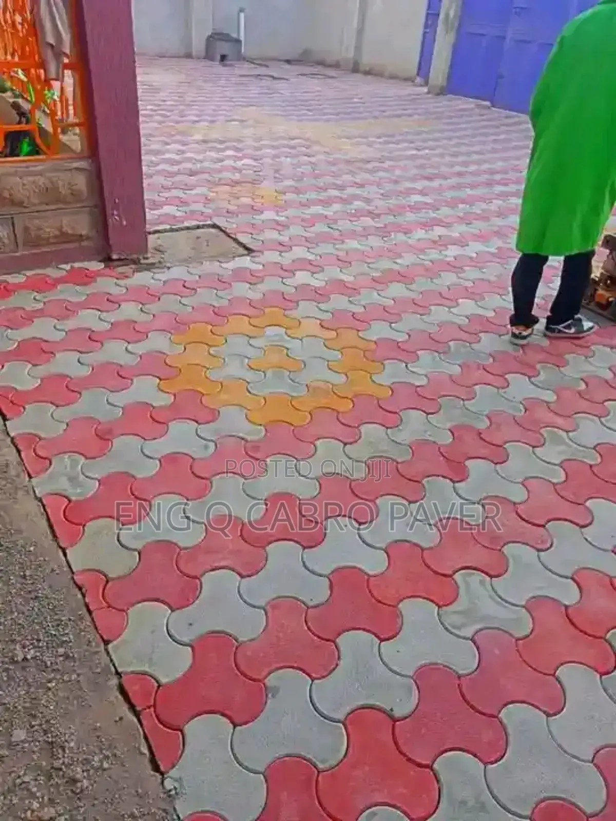 Cabros Pavers Work