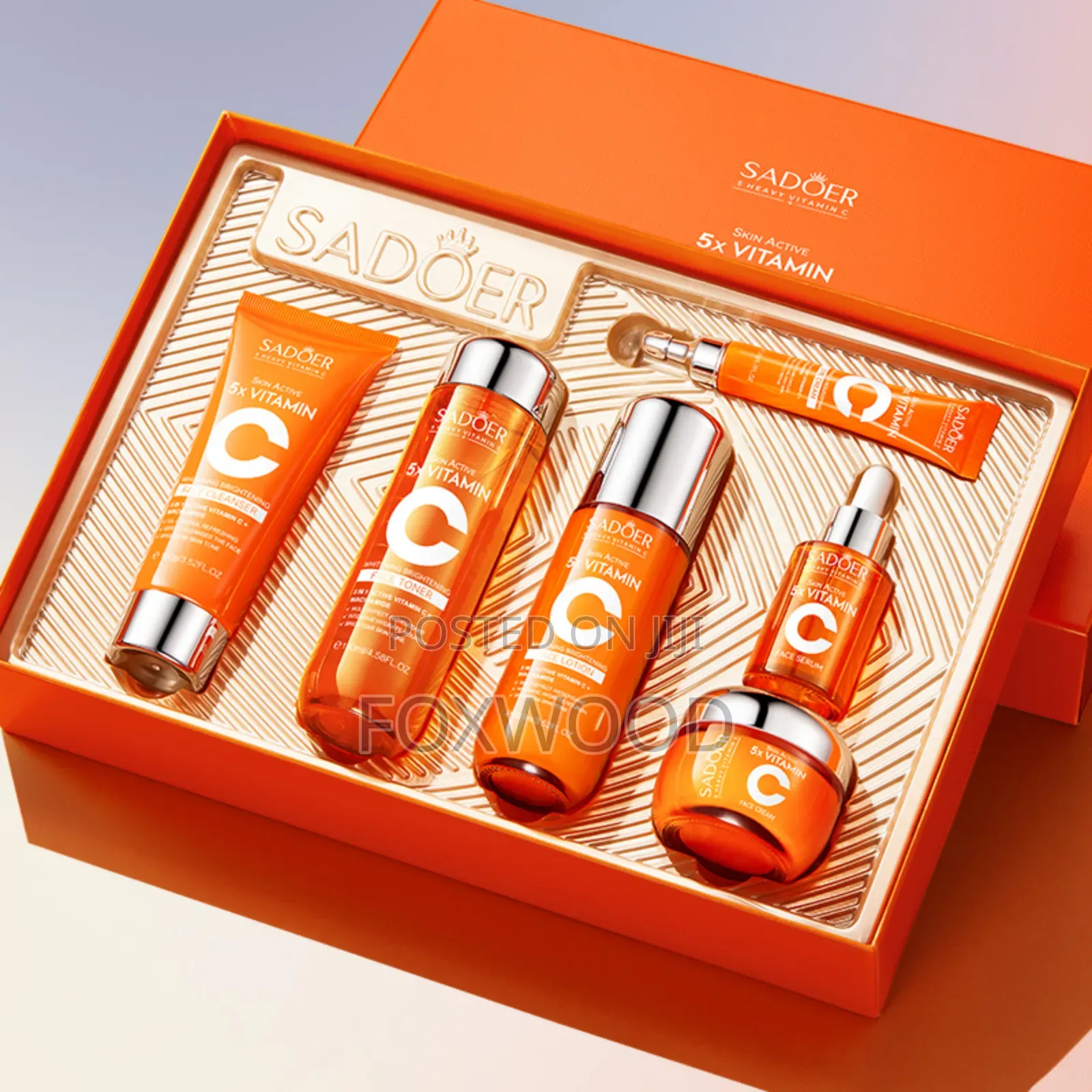 Sadoer 5x Vitamin C Skincare Set 6pc