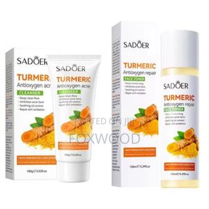 Sadoer 2in1 Tumeric Face Toner and Tumeric Face Cleanser - thumbnail 2
