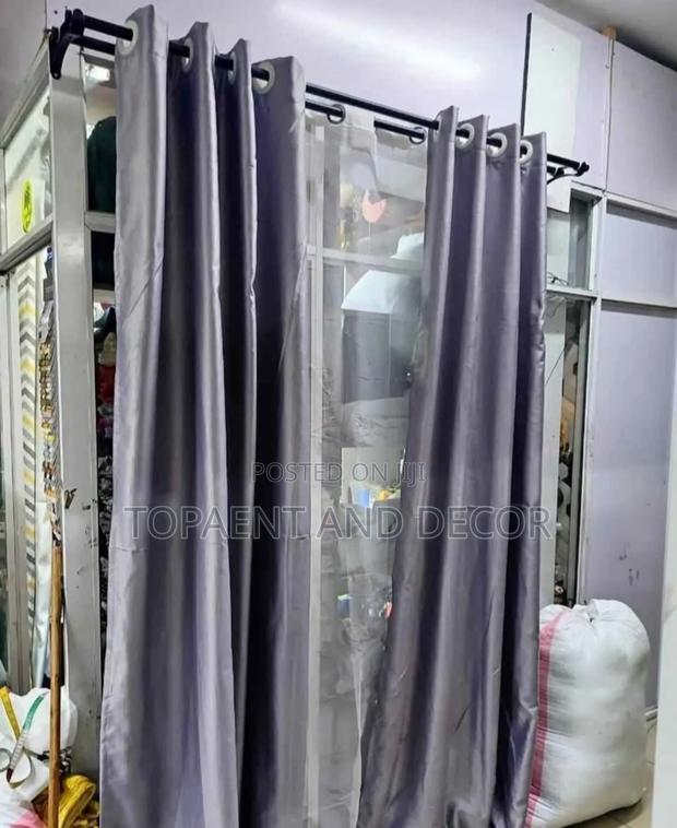 Total Blackout Heavy Grey Curtains for Home Privacy