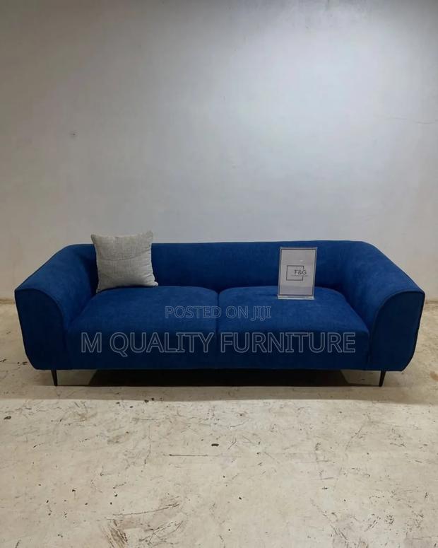 Blue Chesterfield Back Sofas - main view