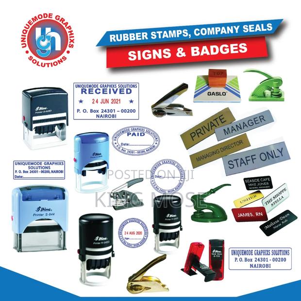 Rubber Stamps Company Seals - main view