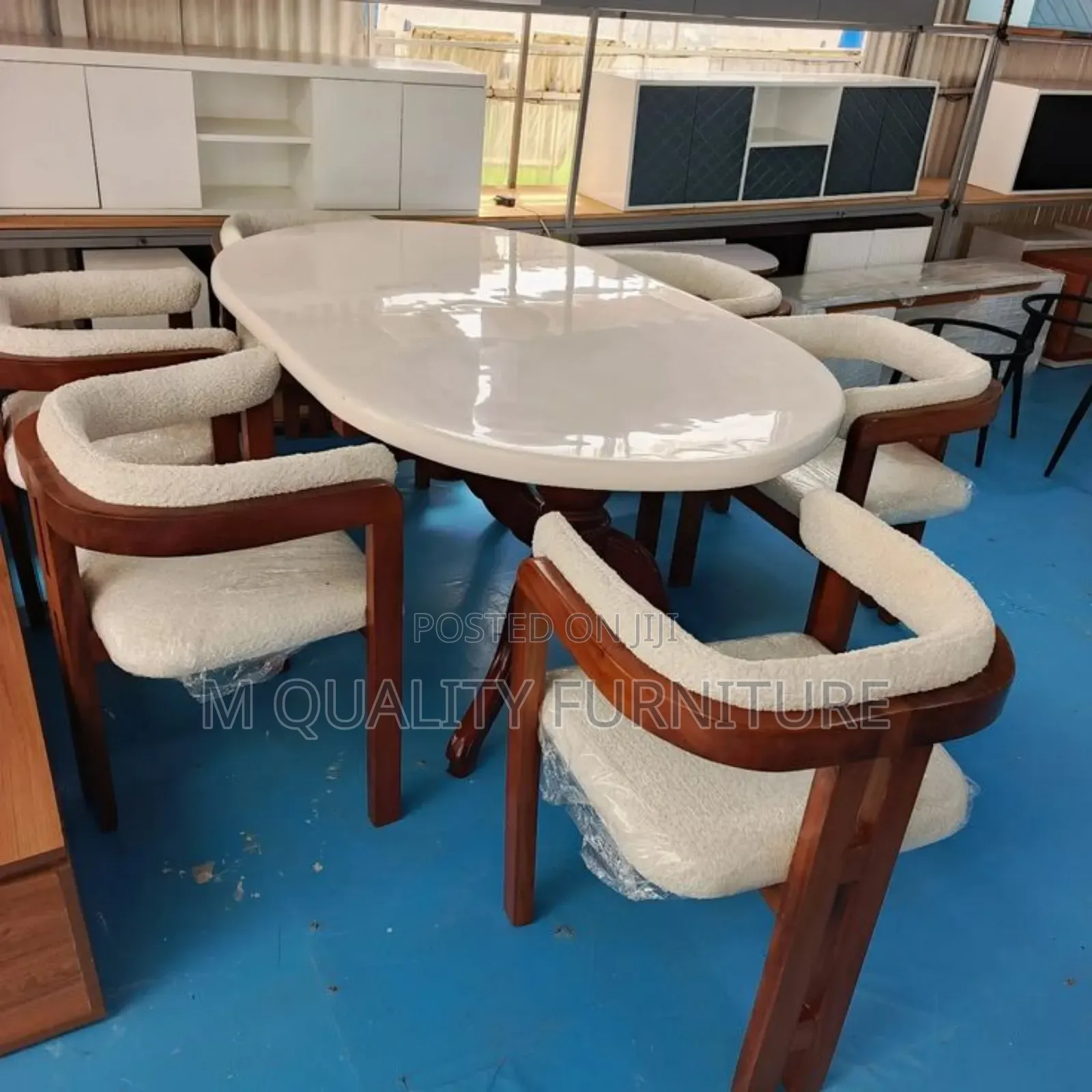 4 Seater White Dining Tables