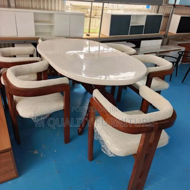 4 Seater White Dining Tables