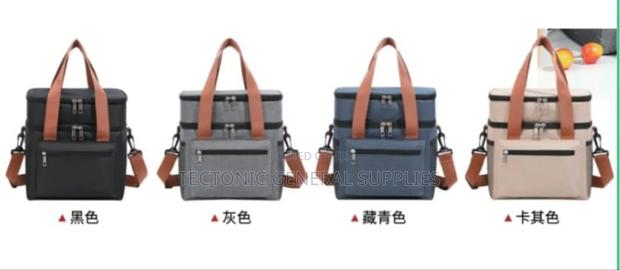 2 Compartment Large Capacity Insulation Lunch Box Bag - thumbnail 4