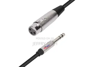 XLR Female/6.35 Male Microphone Cab 20m