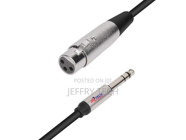 XLR Female/6.35 Male Microphone Cab 20m - thumbnail 3