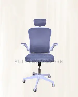 Pro-Grade White Ergonomic Office Chair — Fits Compact Office Spaces