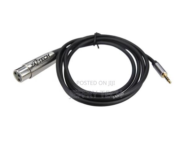 XLR Female/3.5 Male Microphone Cab 3m