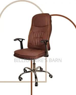 Ergonomic Executive Leather Chair | Ergonomic Nylon Castors