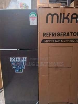 Mika 202l No Frost Double Door Fridge – Spacious Frost-Free!