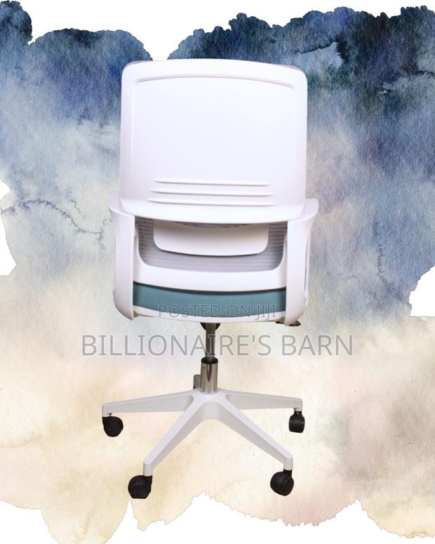 White Ergonomic Mesh Office Chair | Executive Mesh Backrest