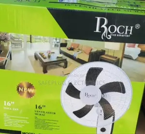 Wall Fan Roch 16-Inch Wall Fan – Powerful Cooling,