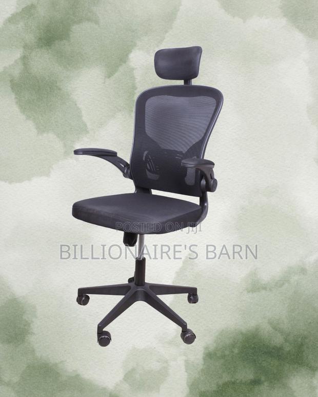 Grey Ergonomic Office Chair (Ergonomic) — Price Drop Today - thumbnail 3