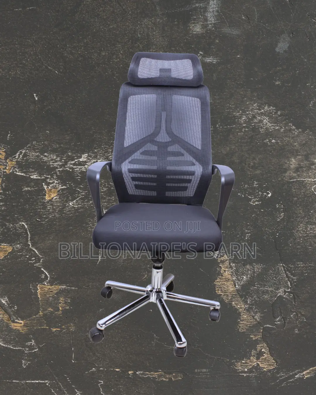 Premium High Back Mesh Office Chair — Breathable in Hot Weather
