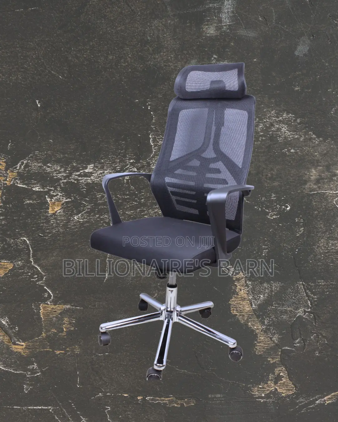Premium High Back Mesh Office Chair — Breathable in Hot Weather
