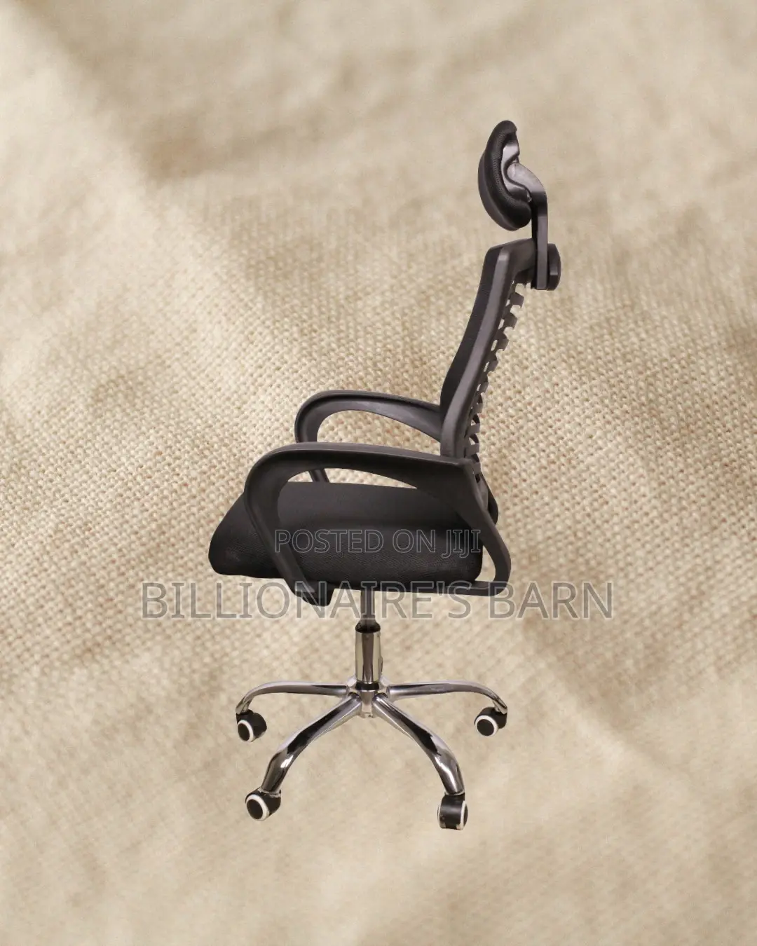 Stylish Secretarial Mesh Chair | Lumbar Support