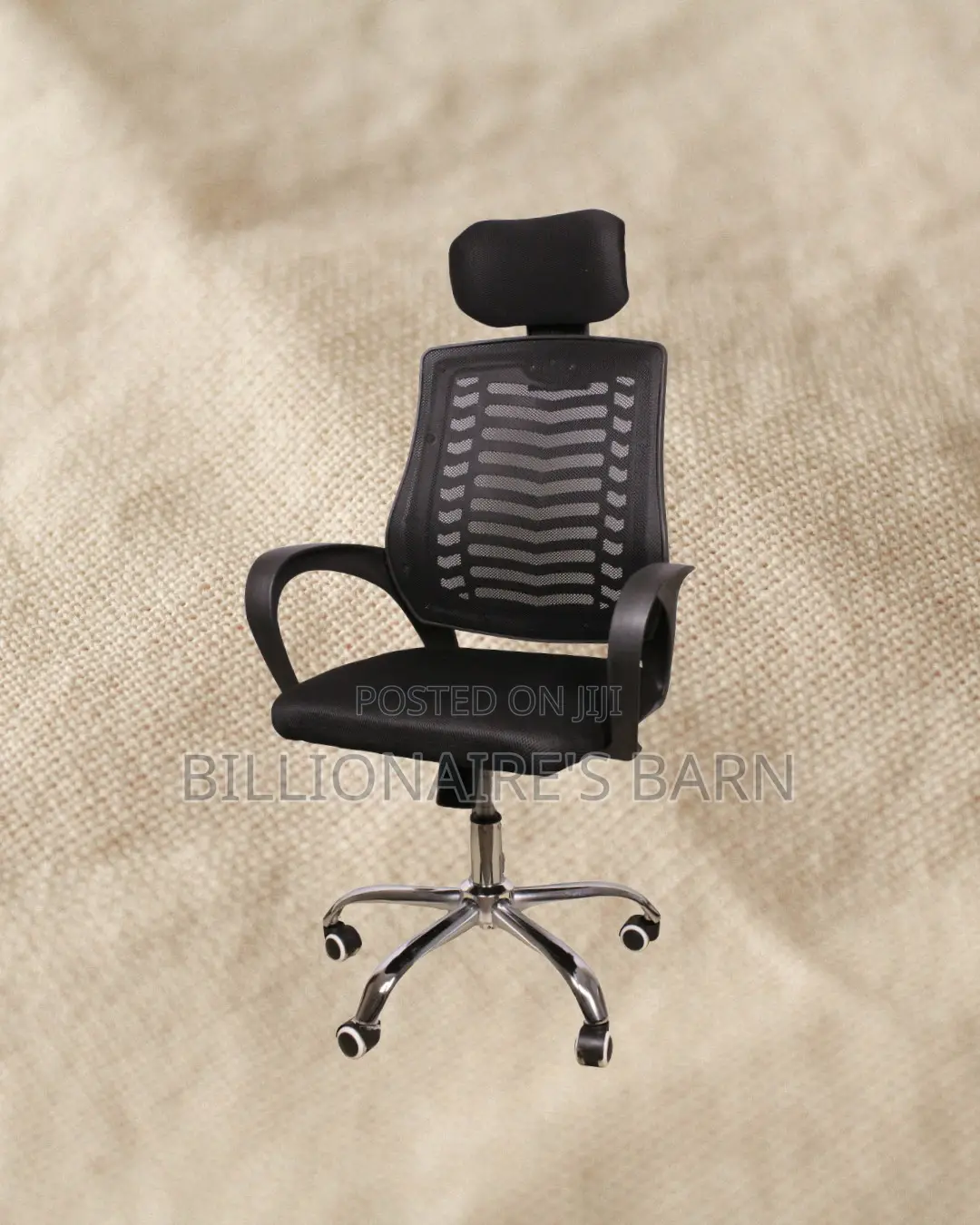 Stylish Secretarial Mesh Chair | Lumbar Support