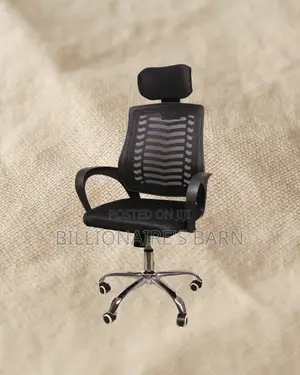 Stylish Secretarial Mesh Chair | Lumbar Support