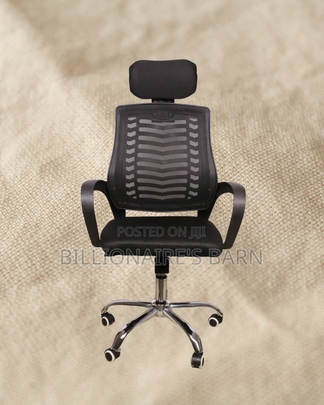Stylish Secretarial Mesh Chair | Lumbar Support