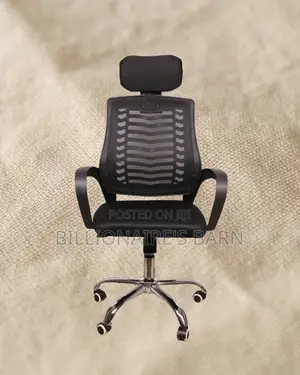 Stylish Secretarial Mesh Chair | Lumbar Support