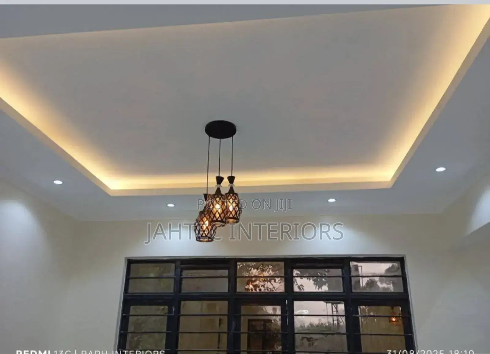 Gypsum Ceiling Skimming and Painting