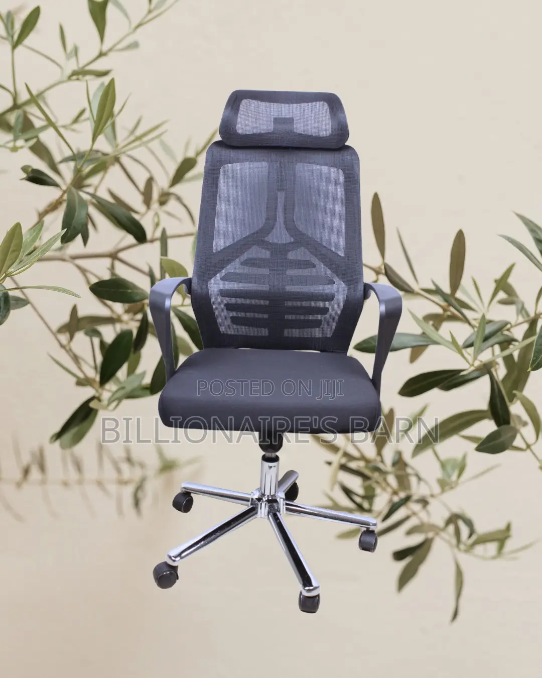 Pro-Grade High Back Mesh Office Chair | Scratch-Resistant Finish