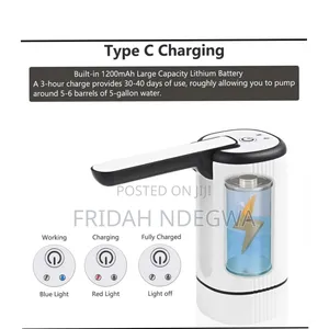 Foldable Water Dispenser, Portable Water Bottle Pump