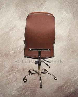 Modern Ergonomic Executive Leather Chair — Great for Study or Work
