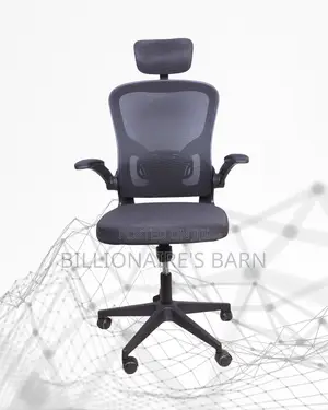 Grey Ergonomic Office Chair (Breathable) — Hot Deal