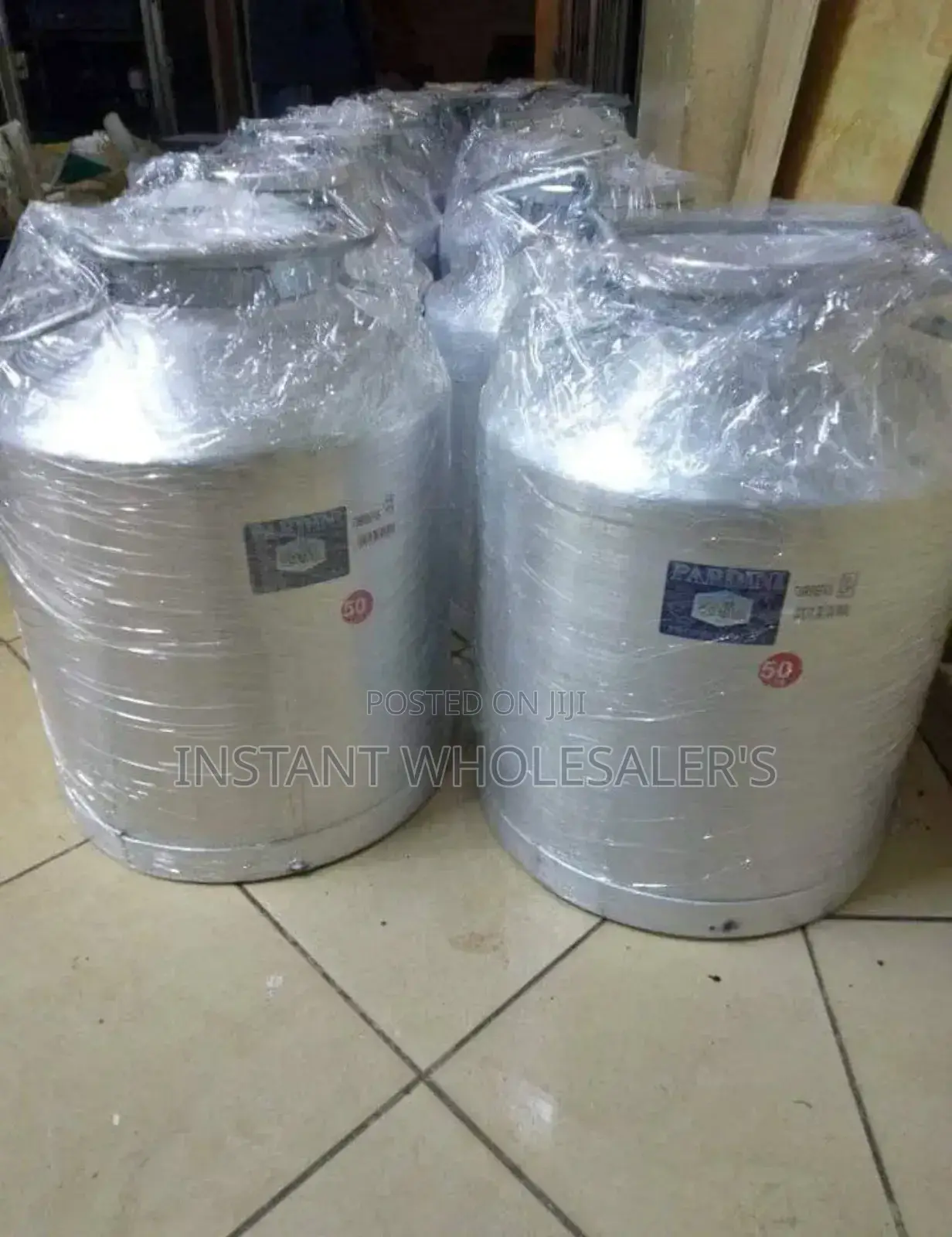 Aluminium Milk Cans 50 Litres