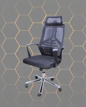 Breathable High Back Mesh Office Chair — Easy to Clean