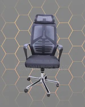 Breathable High Back Mesh Office Chair — Easy to Clean