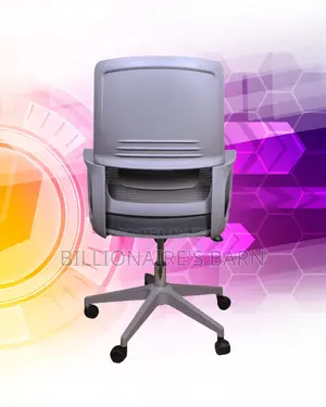 Premium Grey Ergonomic Mesh Office Chair — Easy to Clean