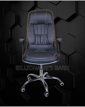 Executive Leather Office Chair | New Arrival Nylon Castors
