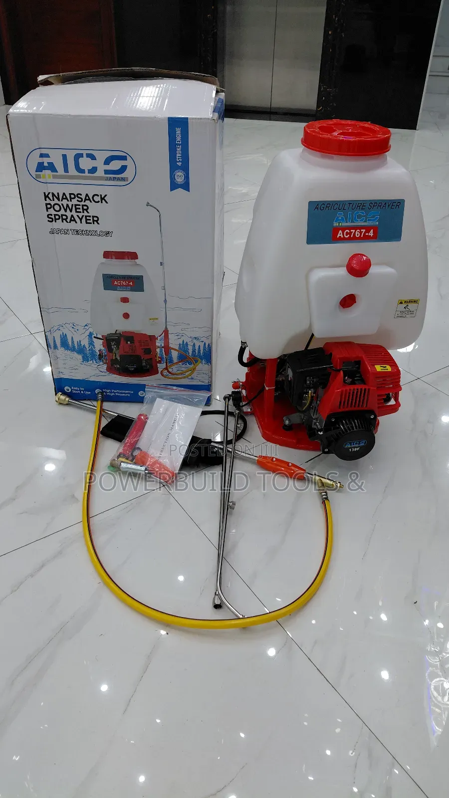 Ac767-4 Aico Japan Knapsack Sprayer 4 Stroke