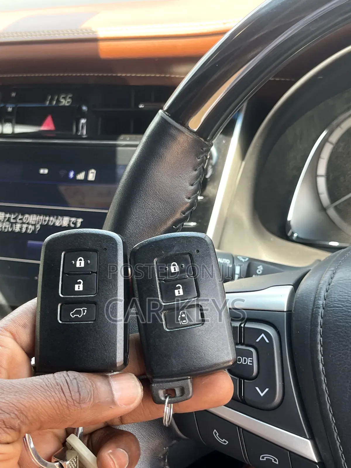 Toyota Harrier 2019 Lost Key Duplication 