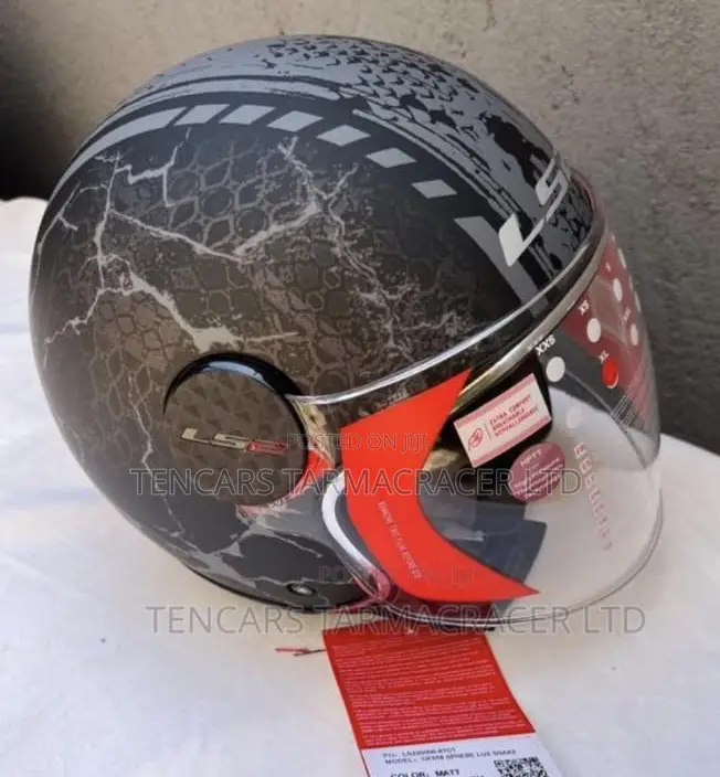 Motorcycle Helmet 1a Ls2 - Of/Hf Jet Clear Panda Visor