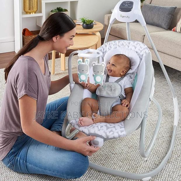 Ingenuity 2-in-1 Baby Swing Rocker Simplecomfort
