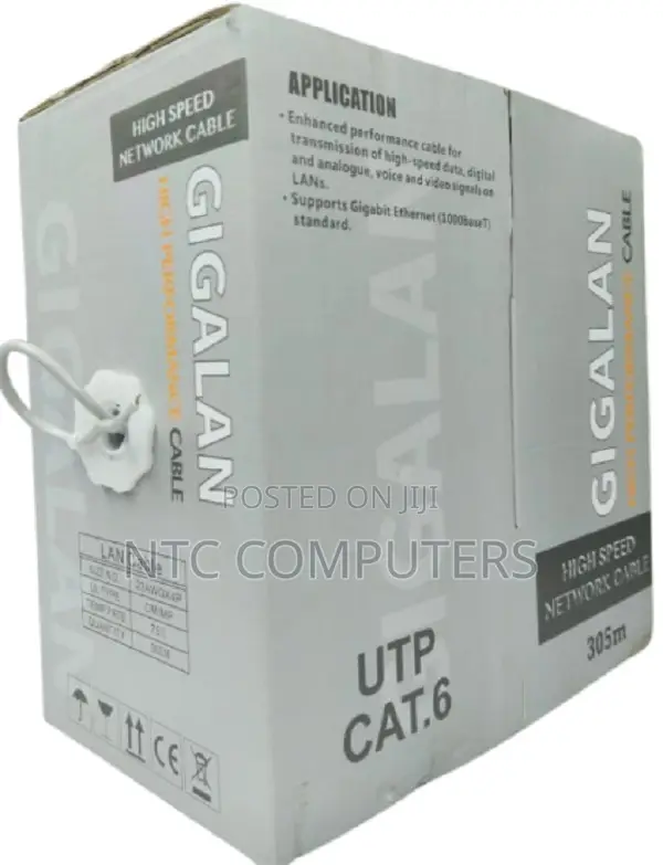 Gigalan Cat 6 Indoor Ethernet Cable 305m