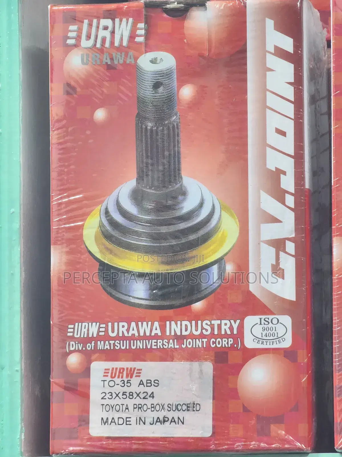 Toyota Probox/Succeed to-35(23*58*24) Cv Joint